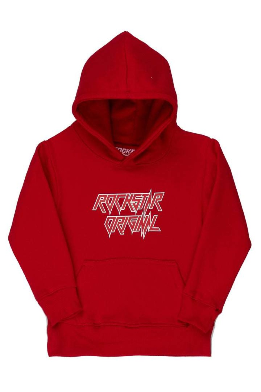 Kids * | Best Sale Boys Hoodies & Sweatshirts Boys Rockstar Graphic Hoodie New Arrivals Red