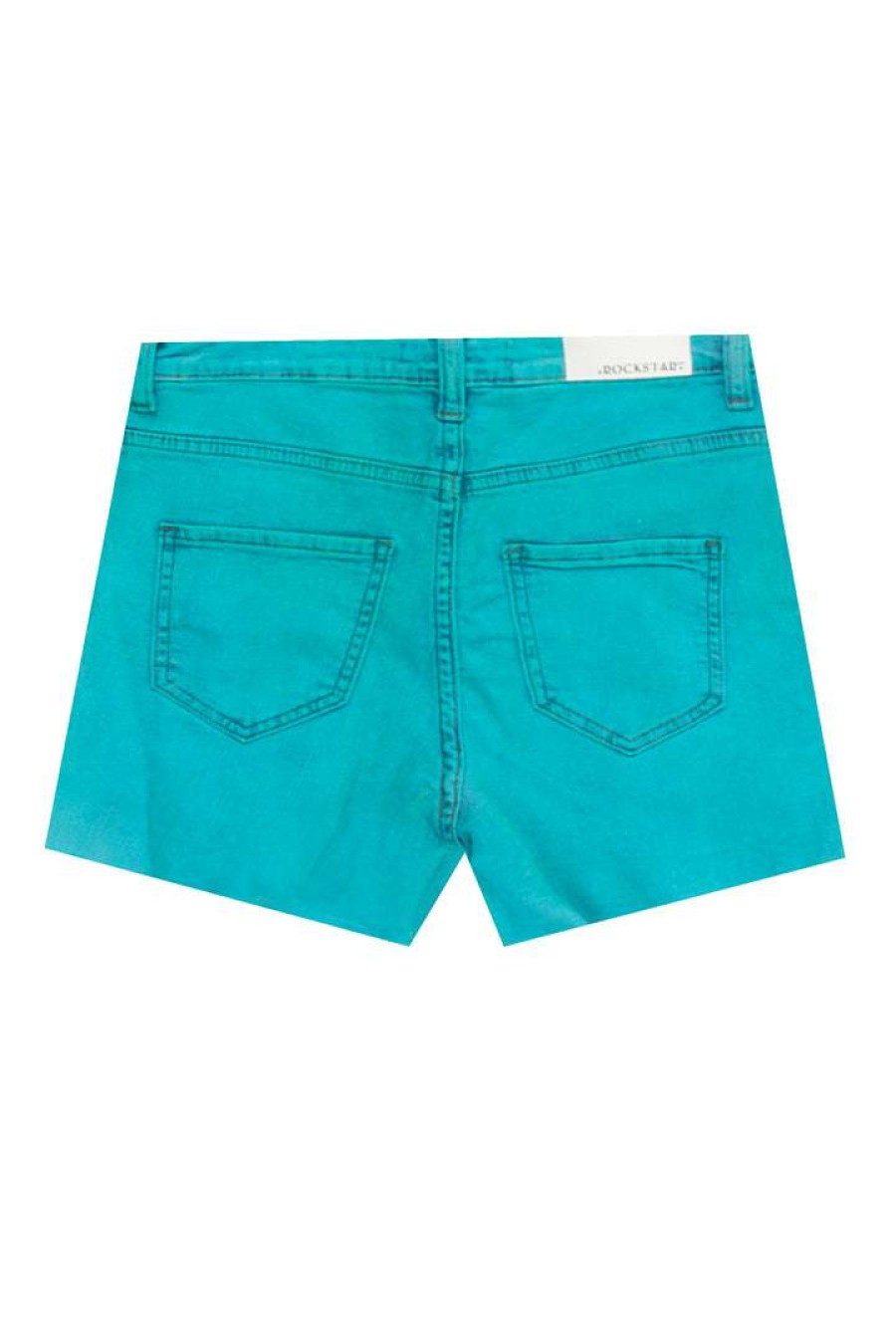 Womens * | Top 10 Womens Shorts Loli Denim Shorts Turquoise