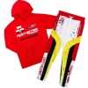 Mens * | Brand New Mens Track Sets Darby Hoodie Track Set Red