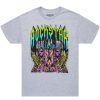 Mens * | Cheap Mens Tees Damone Graphic T-Shirt Tops Heather Grey