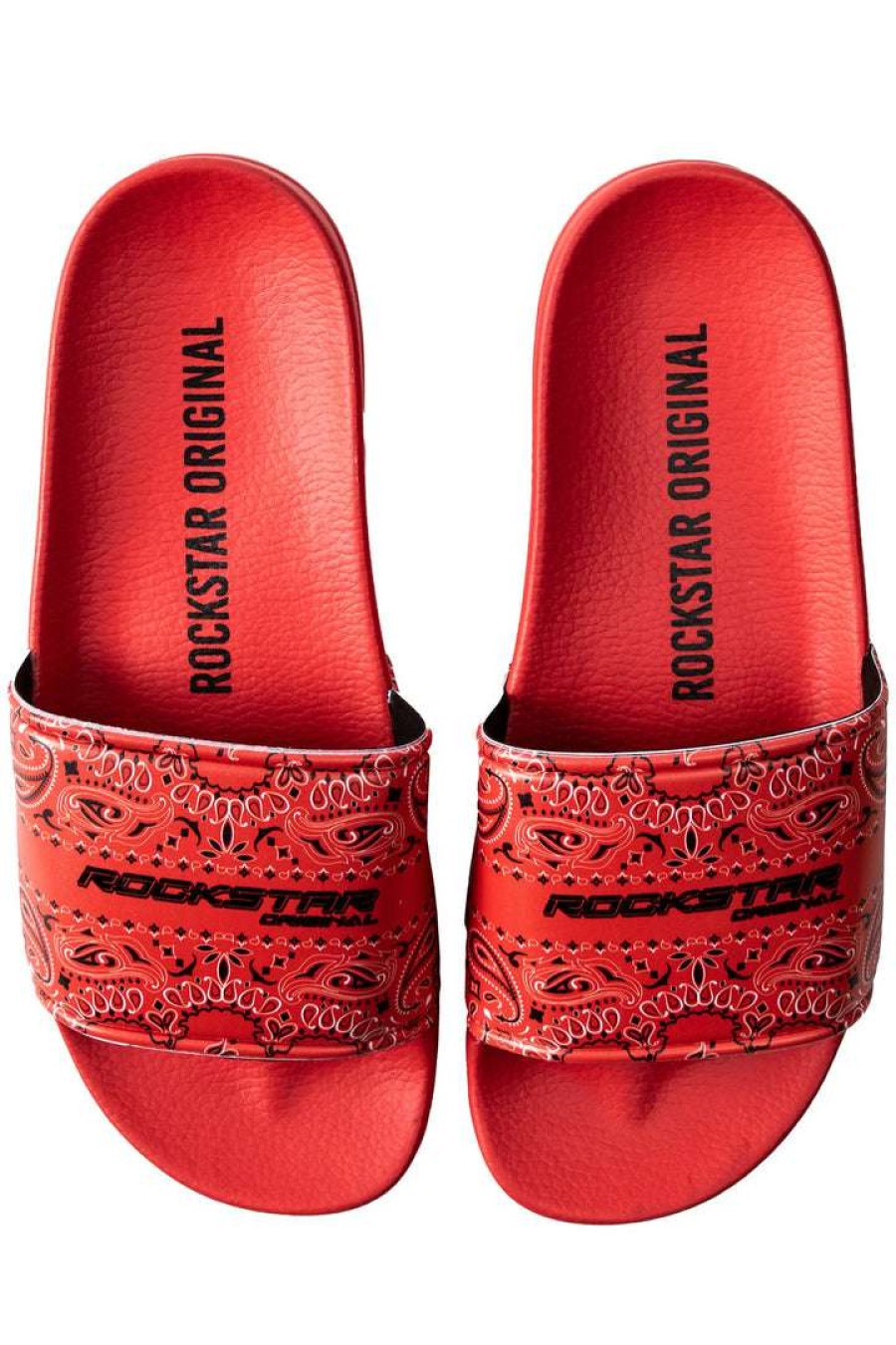 Kids * | Deals Boys Accessories Kids Imperial Slides New Arrivals Red