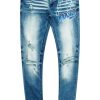 Mens * | Top 10 Mens Jeans Chauncy Printed Denim Jean Orange