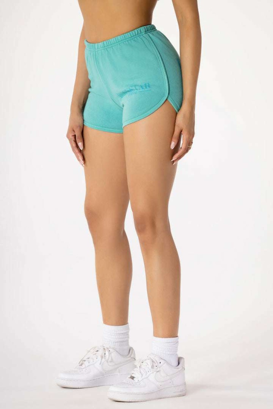 Womens * | Wholesale Womens Shorts Basic Haisley Short Aqua