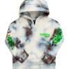 Kids * | Cheap Boys Hoodies & Sweatshirts Kids Zayden Tie Dye Hoodie Grey