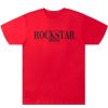 Mens * | Buy Mens Tees Tops Octavio Printed T-Shirt Red