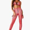 Womens * | Brand New Womens Activewear Kaylee Active Set Red