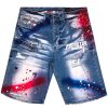 Mens * | Flash Sale Mens Shorts Rique Denim Short Red