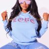 Womens * | Cheap Womens Hoodies & Sweatshirts Best Seller Cher Hoodie Blue