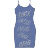 Womens * | Buy Womens Dresses Girlfriend Mini Dress Best Seller Chambray