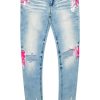 Mens * | Buy Mens Jeans Zayden 5 Pocket Jean Painter Jean Denim Pink