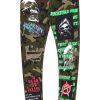 Mens * | Discount Mens Jeans Denim Ridge Printed Jean Green