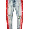 Mens * | Coupon Mens Jeans Kino Painter Jean Denim Red