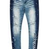 Mens * | Cheap Mens Jeans Kino Painter Jean Denim Navy