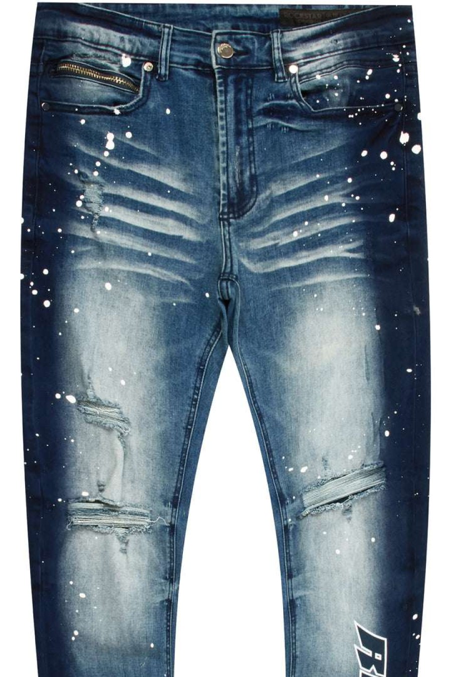 Mens * | Cheap Mens Jeans Kino Painter Jean Denim Navy