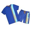 Mens * | New Mens Short Sets Denzien Short Set Blue