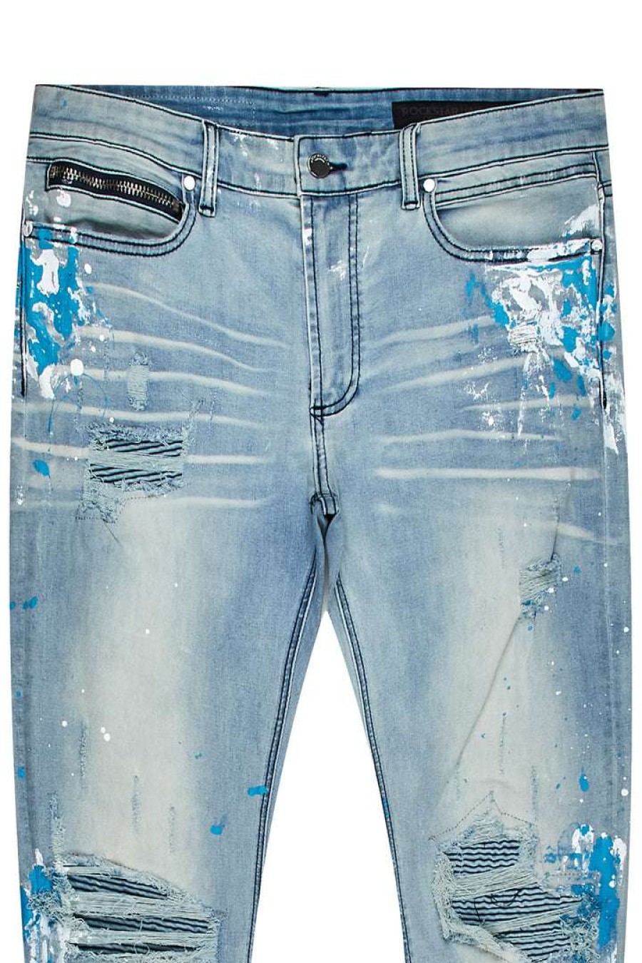 Mens * | New Mens Jeans Kodak Painter Jean ( ) Denim Blue