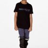 Kids * | Brand New Boys Track Sets Boys Criss T-Shirt Reflective Track Set New Arrivals Black