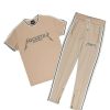 Mens * | Hot Sale Mens Track Sets Moon T-Shirt Trackset Beige