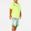 Kids * | Discount Boys Shorts Kids Sable Printed Short Yellow