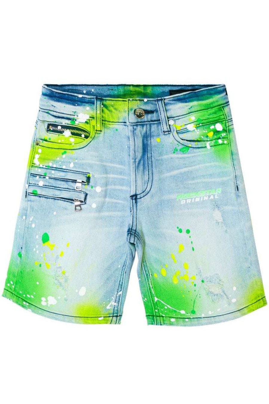 Kids * | Discount Boys Shorts Kids Sable Printed Short Yellow