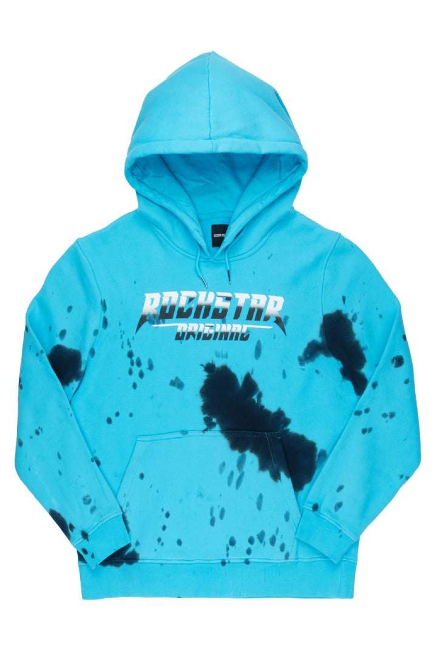 Mens * | Best Deal Mens Hoodies & Sweatshirts Tops Taylor Hoodie Teal