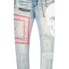 Mens * | Buy Mens Jeans Billie Printed Jean Denim Blue