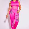 Womens * | Wholesale Womens Rompers & Jumpsuits Best Seller Kehlani Jumpsuit-Fucshia Fuchsia