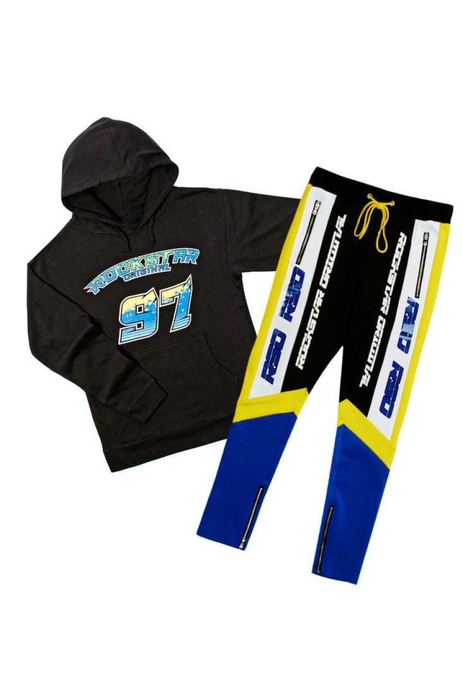 Mens * | Best Deal Mens Track Sets Kody Hoodie Track Set Blue