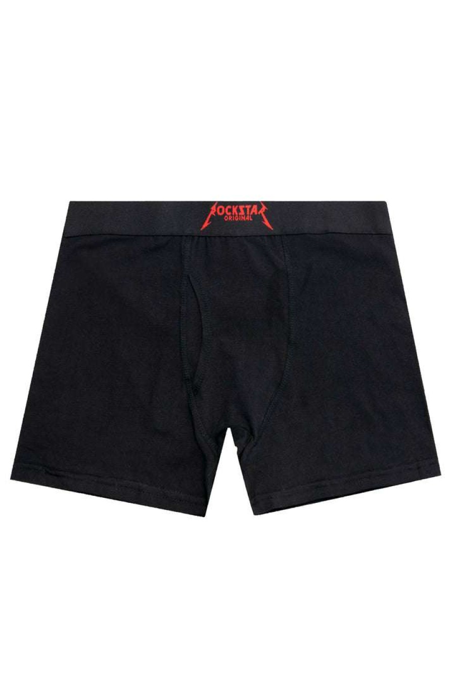 Mens * | Best Deal Mens Accessories Rockband Logo Underwear Best Sellers Black