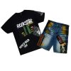 Mens * | Budget Mens Short Sets Haze T-Shirt/Denim Short Set Black