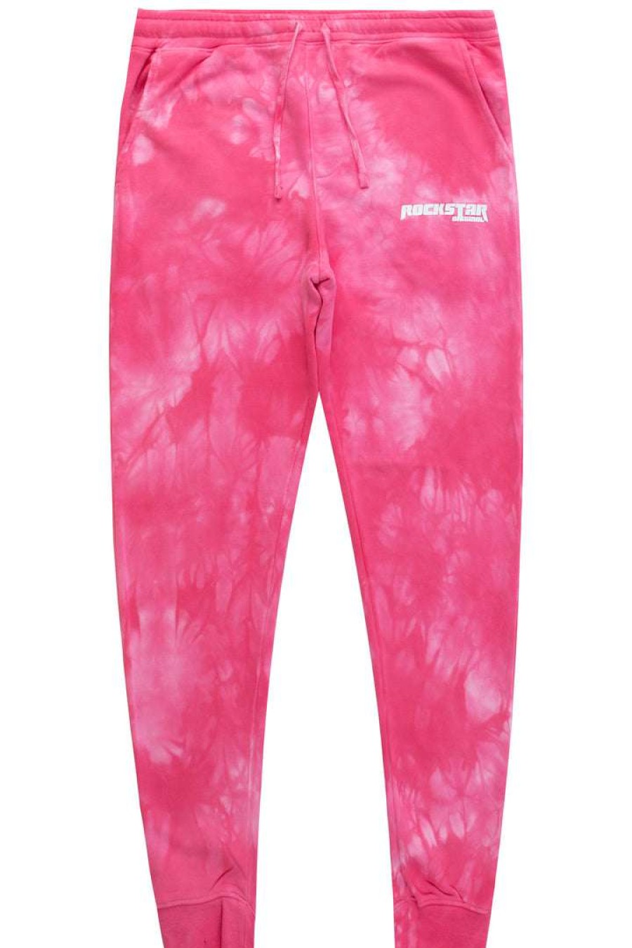 Mens * | Top 10 Mens Pants Track Sets Fulton Tie Dye Jogger Pink