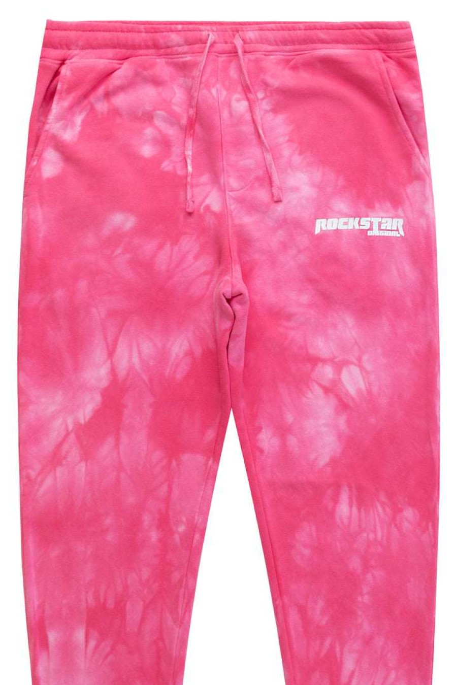 Mens * | Top 10 Mens Pants Track Sets Fulton Tie Dye Jogger Pink