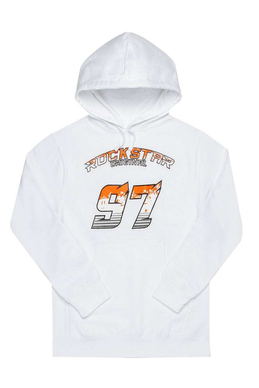 Mens * | Cheapest Mens Hoodies & Sweatshirts Tops Kody Graphic Hoodie White