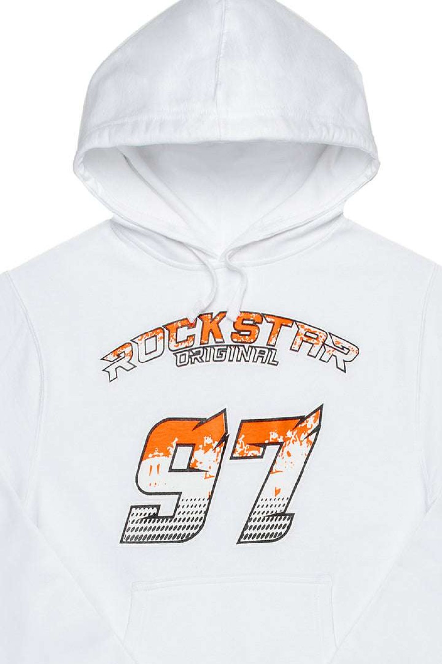 Mens * | Cheapest Mens Hoodies & Sweatshirts Tops Kody Graphic Hoodie White