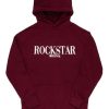 Mens * | Best Pirce Mens Hoodies & Sweatshirts Octavio Graphic Hoodie Burgundy