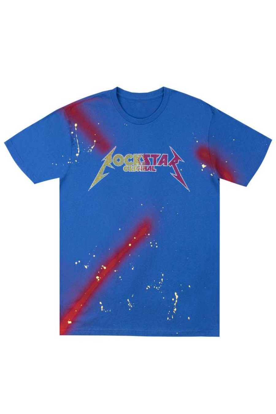 Mens * | Hot Sale Mens Tees Rig Crystal T-Shirt Royal Blue