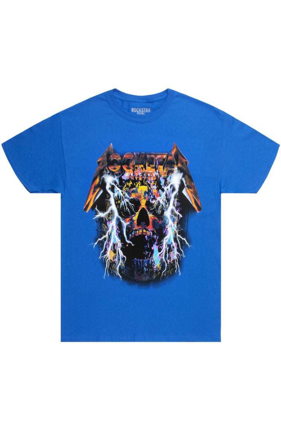 Mens * | Outlet Mens Tees Zakkery Graphic T-Shirt Royal Blue