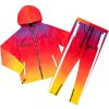 Mens * | Buy Mens Track Sets Azi Ombre Track Set Red