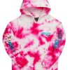 Kids * | Discount Boys Hoodies & Sweatshirts Kids Zayden Tie Dye Hoodie New Arrivals Pink