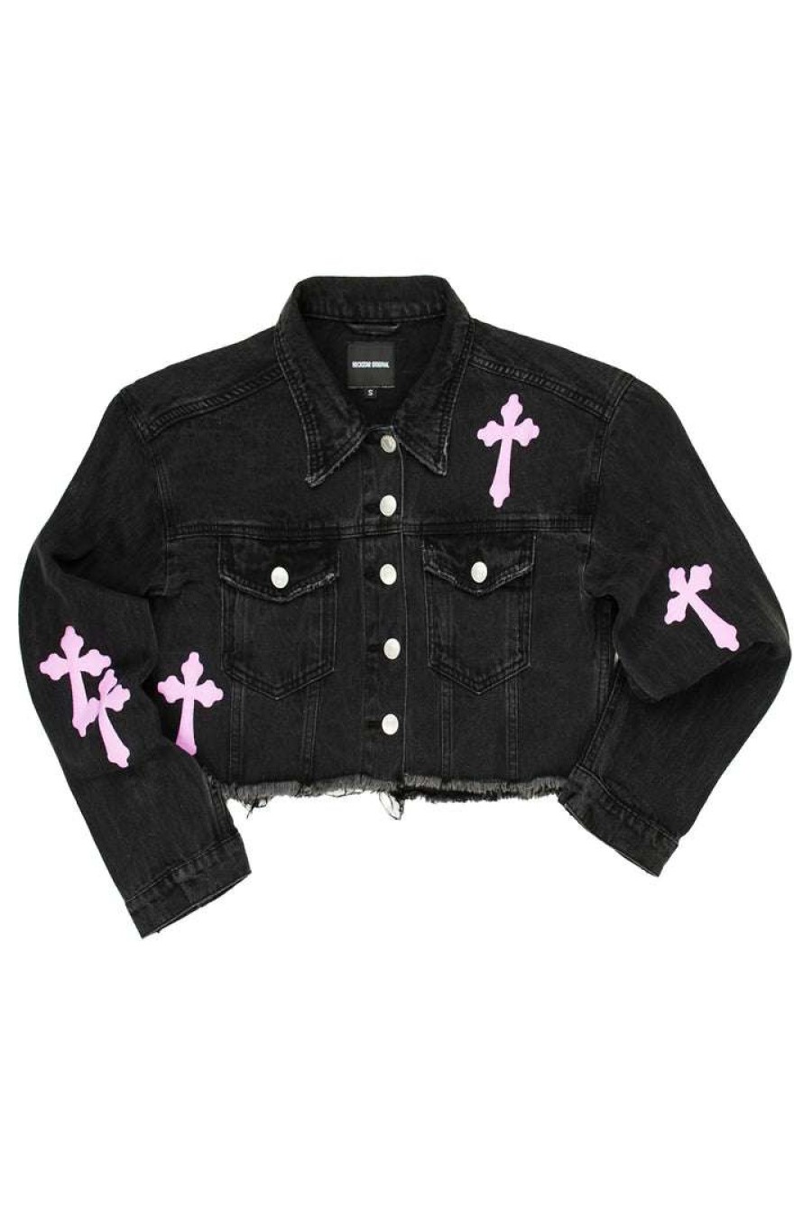 Womens * | New Womens Jackets Kinley Denim Jacket Black