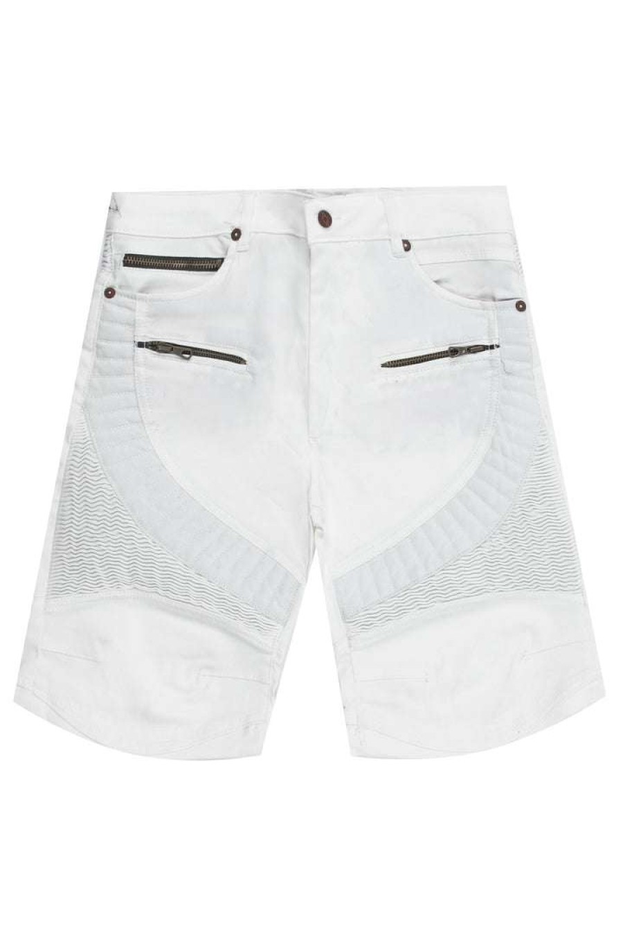 Kids * | Top 10 Boys Shorts Kids Roys Biker Shorts New Arrivals White