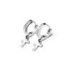 Mens * | Best Sale Mens Accessories Nio Earrings Silver