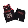 Mens * | Brand New Mens Short Sets Track Sets Baker Short Set Black