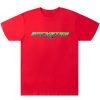 Mens * | Brand New Mens Tees Brum Printed T-Shirt Red