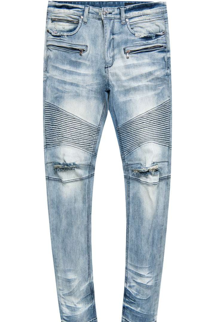 Mens * | Outlet Mens Jeans Timb Signature Biker Jean Denim Blue