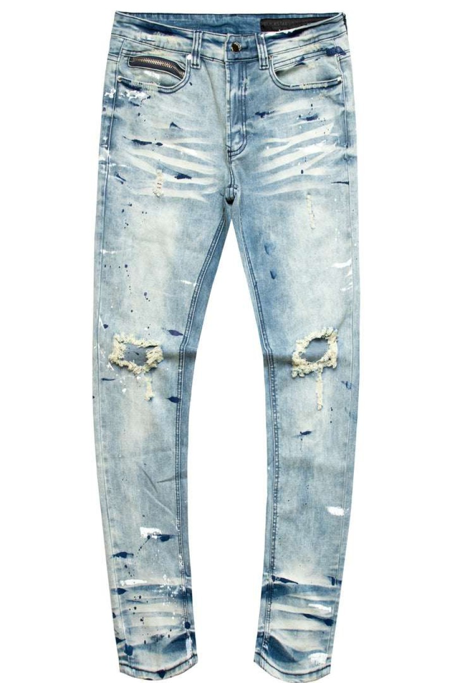 Mens * | New Mens Jeans Vinci Painter Jean Blue