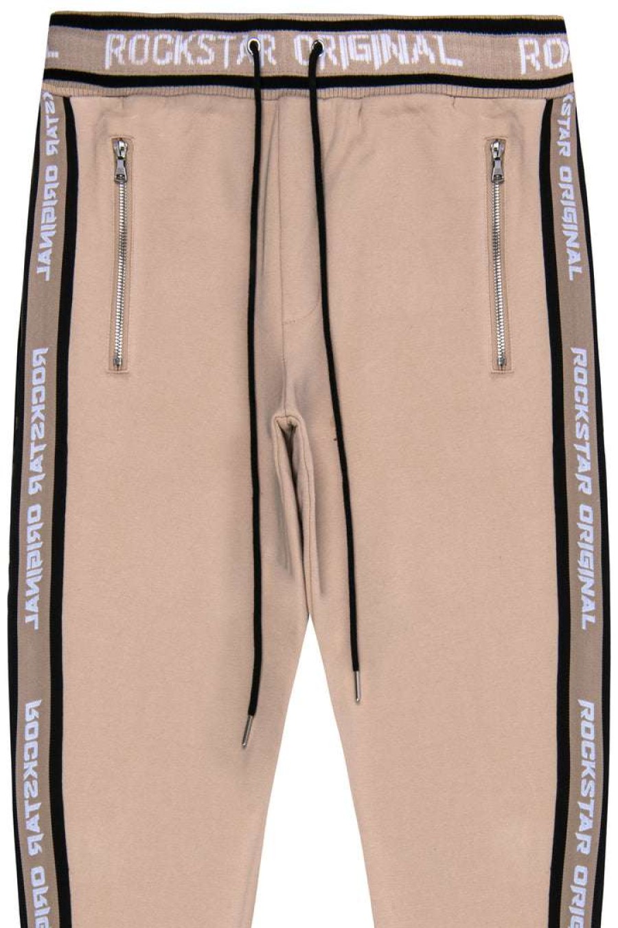 Mens * | Brand New Mens Pants Ramy Track Pant Track Sets Beige