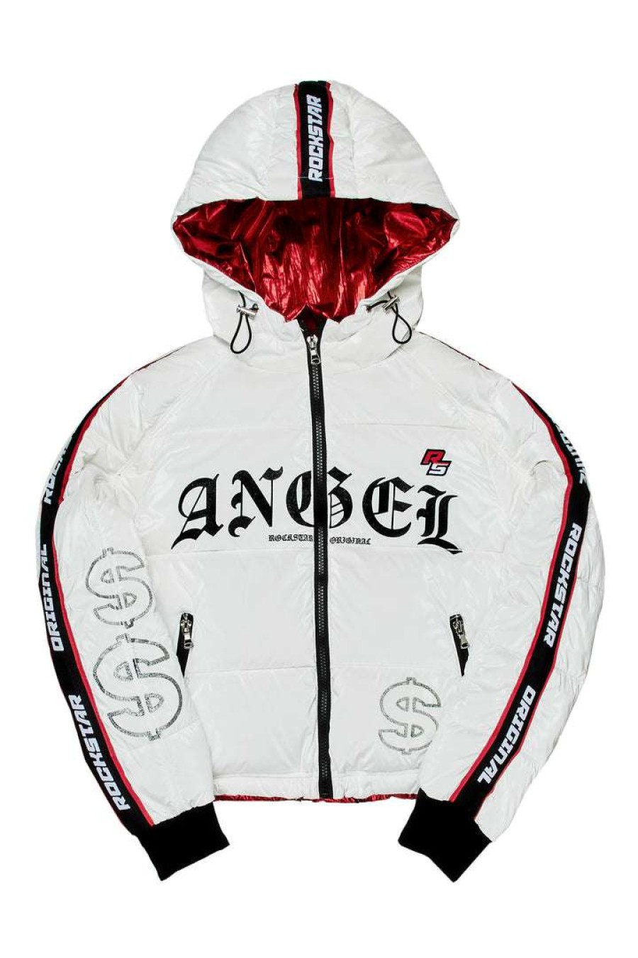 Womens * | Buy Womens Outerwear Angel Puffer Jacket White