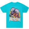 Mens * | Best Sale Mens Tees Tops Ooga Printed T-Shirt Aqua