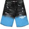 Mens * | Hot Sale Mens Shorts Ilyas Short Denim Blue